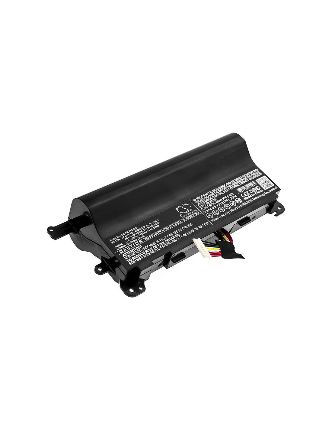 Li-ion Battery fits Asus, G752vs, G752vs-ba184t 15.0V, 5600mAh Notebook & Laptop Cameron Sino Technology Limited