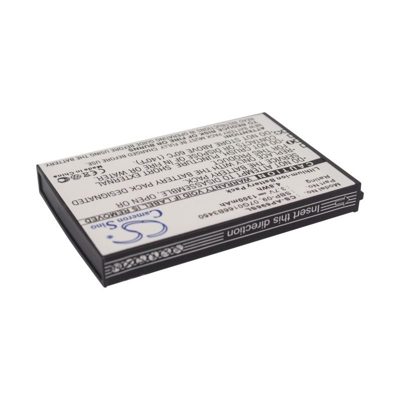 Li-ion Battery fits Asus, Mypal A626, Mypal A686, Mypal A696 3.7V, 1300mAh PDA & Pocket PC Cameron Sino Technology Limited