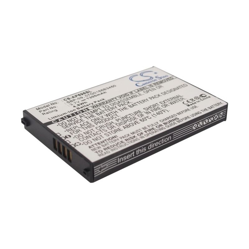 Li-ion Battery fits Asus, Mypal A626, Mypal A686, Mypal A696 3.7V, 1300mAh PDA & Pocket PC Cameron Sino Technology Limited
