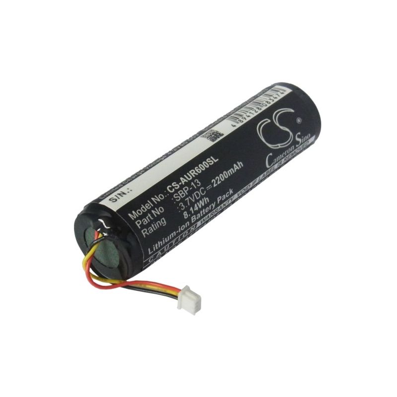 Li-ion Battery fits Asus, R600 3.7V, 2200mAh GPS & Navigator Cameron Sino Technology Limited