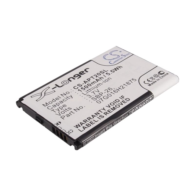 Li-ion Battery fits Asus, t20 3.7V, 1500mAh Mobile & SmartPhone Cameron Sino Technology Limited