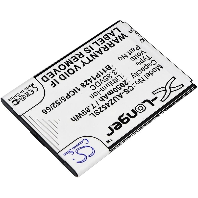 Li-ion Battery fits Asus, x009db, zb452kg, zenfone go 4.5 3.85V, 2050mAh Mobile & SmartPhone Cameron Sino Technology Limited