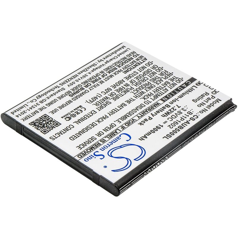 Li-ion Battery fits Asus, x00a, x00ada, zb500kl 3.8V, 1900mAh Mobile & SmartPhone Cameron Sino Technology Limited