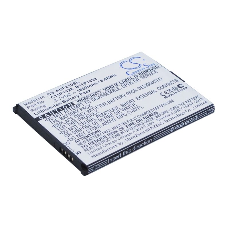 Li-ion Battery Fits Asus, Zb551kl, Ze500kg, Ze500kl 3.7v, 1800mah Mobile & SmartPhone Cameron Sino Technology Limited
