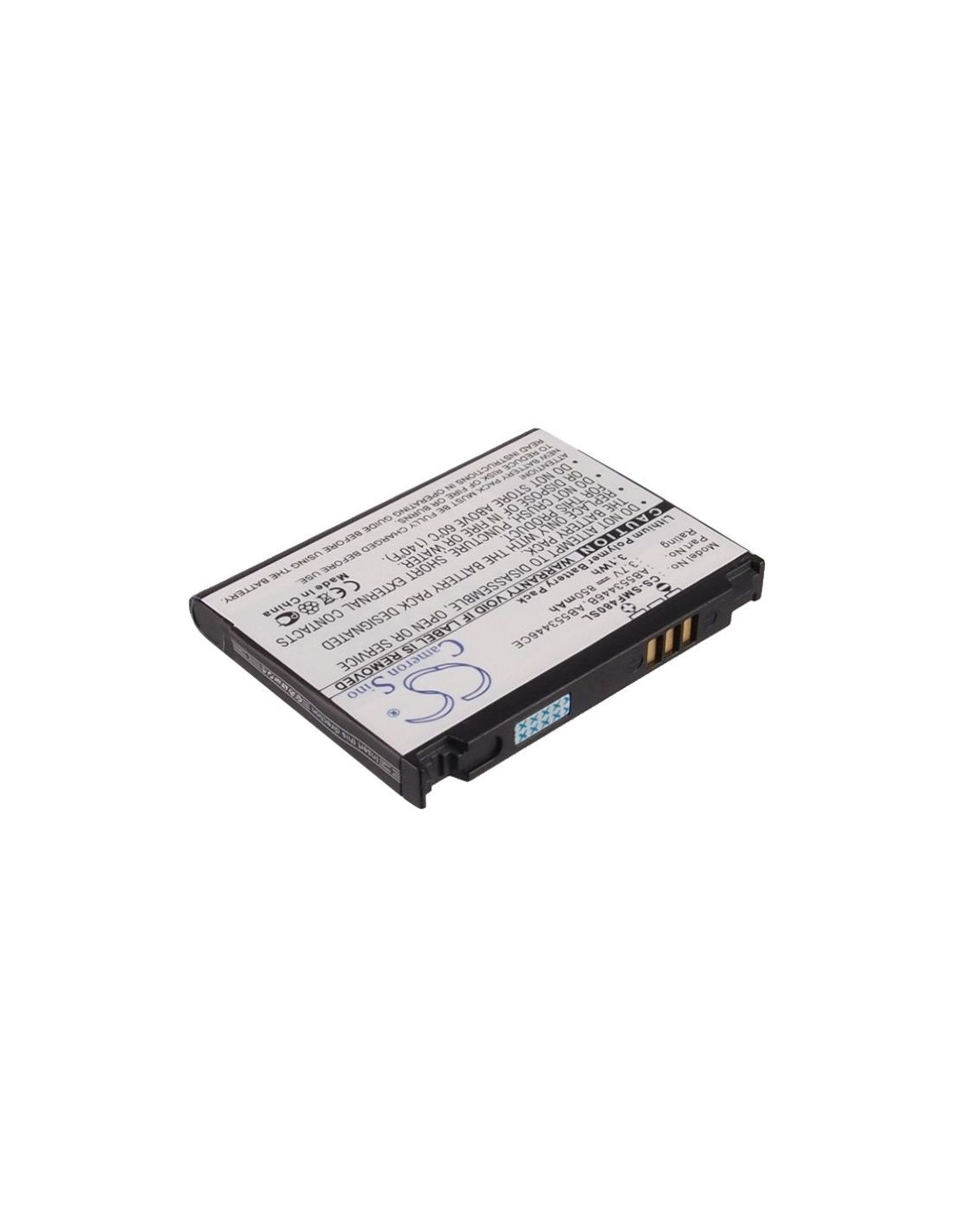 Li-ion Battery fits At&t, a767 propel, samsung, 920se 3.7V, 850mAh Mobile & SmartPhone Cameron Sino Technology Limited