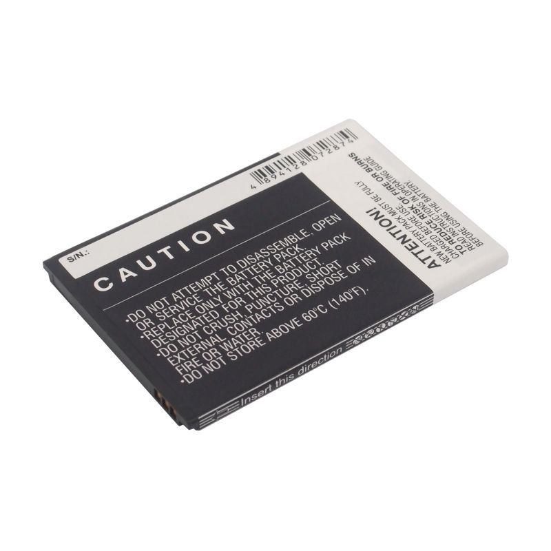 Li-ion Battery fits At&t, compel, compel 4g, radiant 3.7V, 1800mAh Mobile & SmartPhone Cameron Sino Technology Limited
