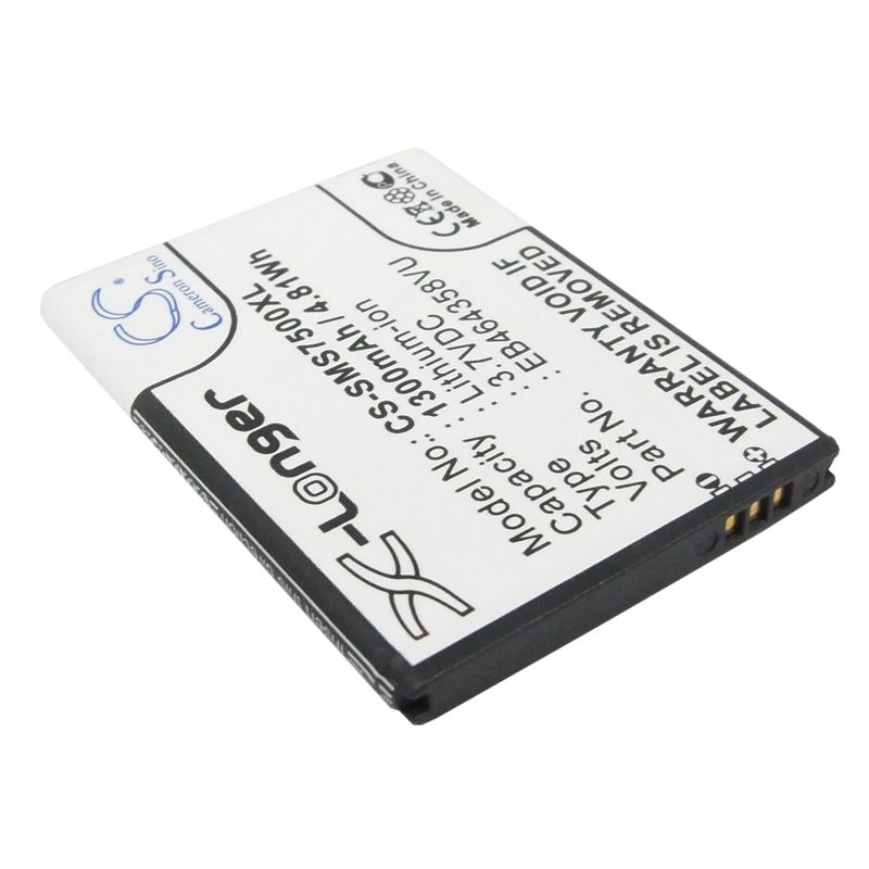 Li-ion Battery Fits At&t, Galaxy Appeal, Sgh-i827, Samsung 3.7v, 1300mah Mobile & SmartPhone Cameron Sino Technology Limited (Suspended)