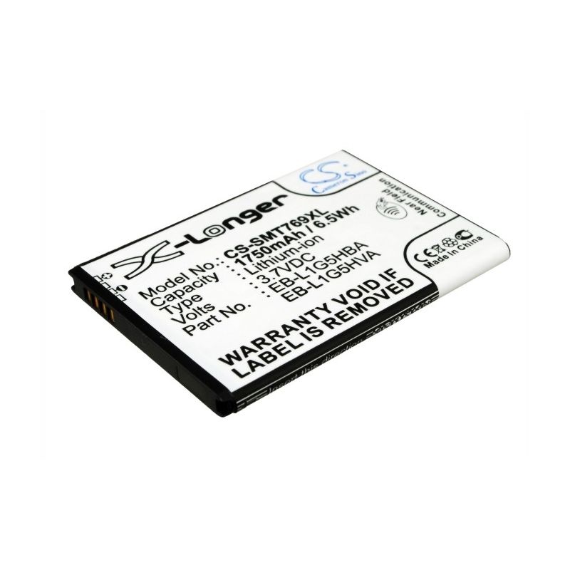 Li-ion Battery fits At&t, galaxy exhilarate, galaxy exhilarate 4g, sgh-i577 3.7V, 1750mAh Mobile & SmartPhone Cameron Sino Technology Limited