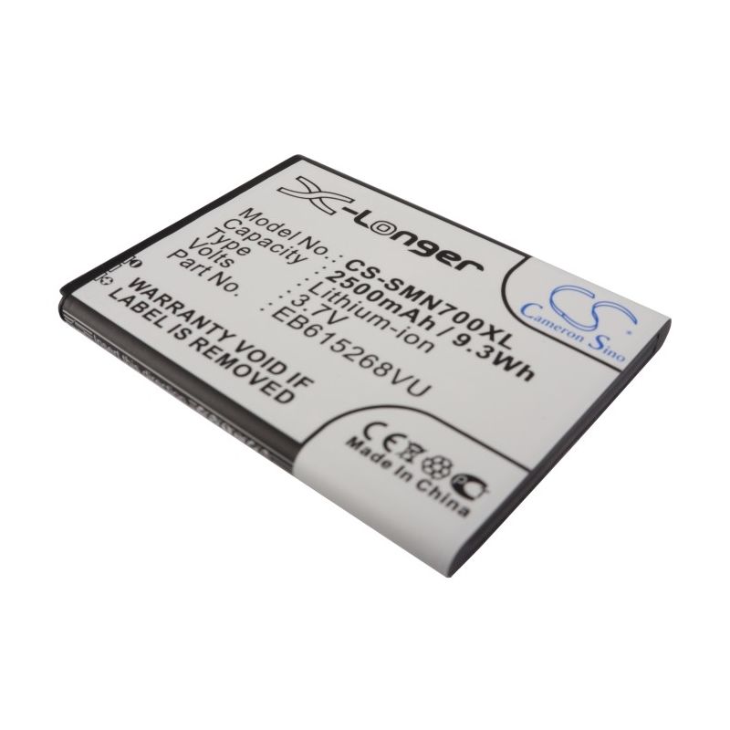 Li-ion Battery Fits At&t, Galaxy Note, Galaxy Note 4g, Galaxy Note Lte 3.7v, 2500mah Mobile & SmartPhone Cameron Sino Technology Limited
