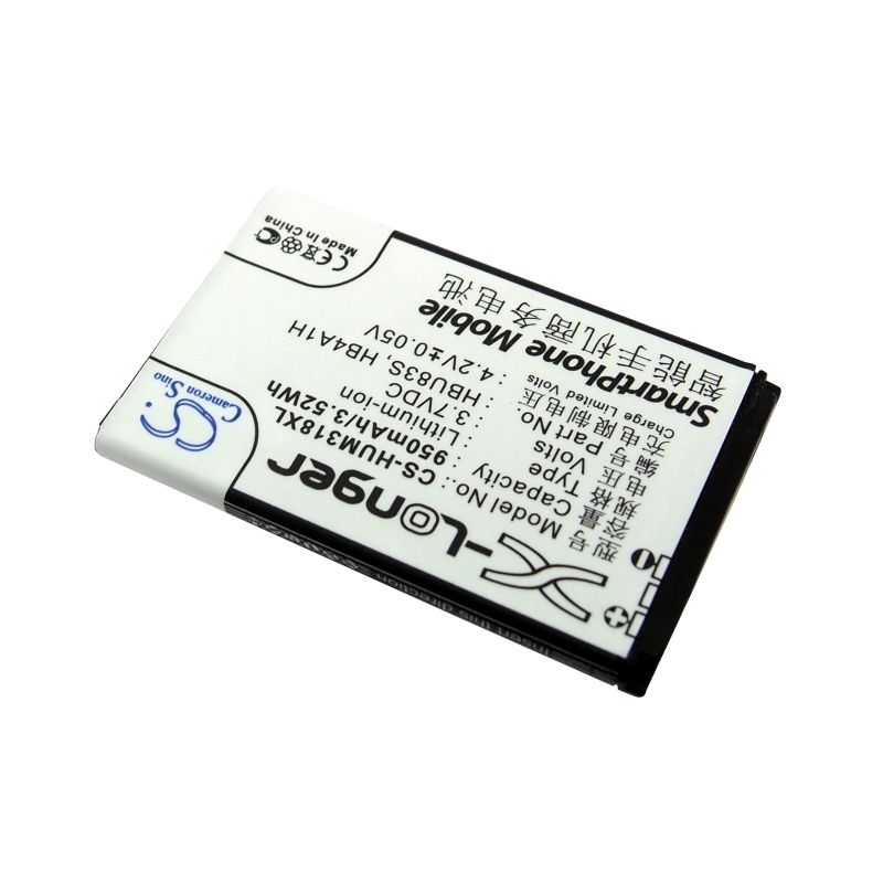 Li-ion Battery Fits At&t, Gophone U2800a, U2800a, Huawei 3.7v, 950mah Mobile & SmartPhone Cameron Sino Technology Limited