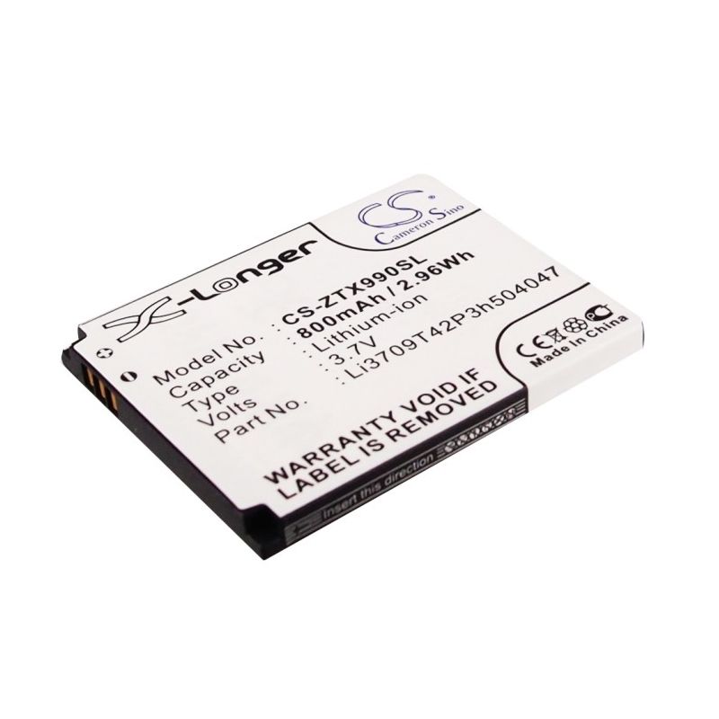 Li-ion Battery fits At&t, gx930, gx991, ux990 3.7V, 800mAh Mobile & SmartPhone Cameron Sino Technology Limited