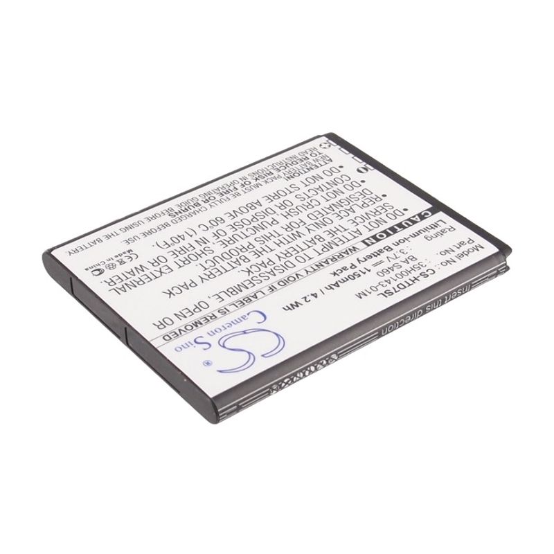 Li-ion Battery Fits At&t, Hd7s, T9295, Htc 3.7v, 1150mah Mobile & SmartPhone Cameron Sino Technology Limited