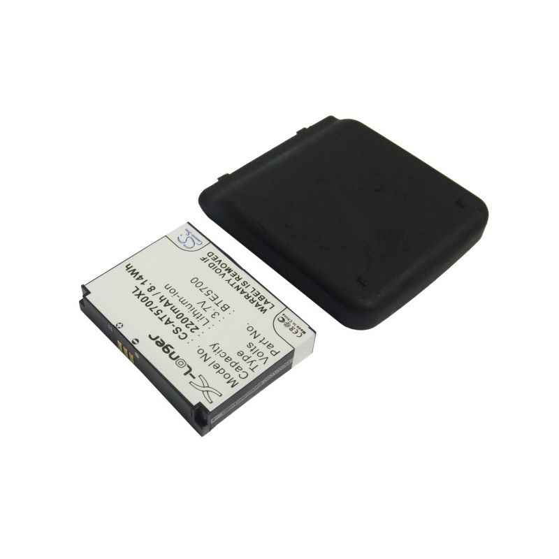 Li-ion Battery fits At&t, smt5700, smt-5700, audiovox 3.7V, 2200mAh Mobile & SmartPhone Cameron Sino Technology Limited