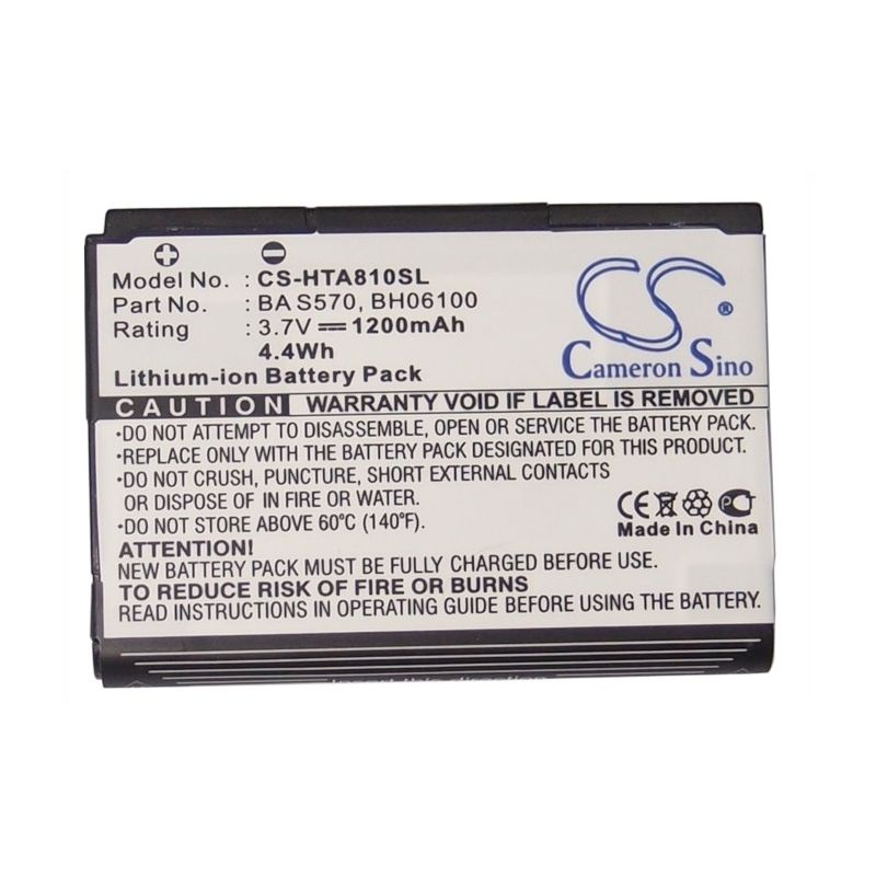 Li-ion Battery fits At&t, status, google, g16 3.7V, 1200mAh Mobile & SmartPhone Cameron Sino Technology Limited