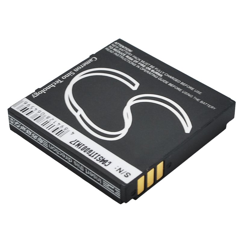 Li-ion Battery fits Audiovox, cdm-1400, pcs-1400, pcs-1400 slice 3.7V, 600mAh Mobile & SmartPhone Cameron Sino Technology Limited