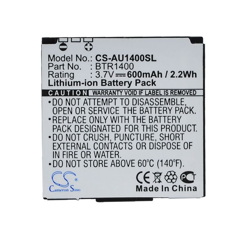 Li-ion Battery fits Audiovox, cdm-1400, pcs-1400, pcs-1400 slice 3.7V, 600mAh Mobile & SmartPhone Cameron Sino Technology Limited