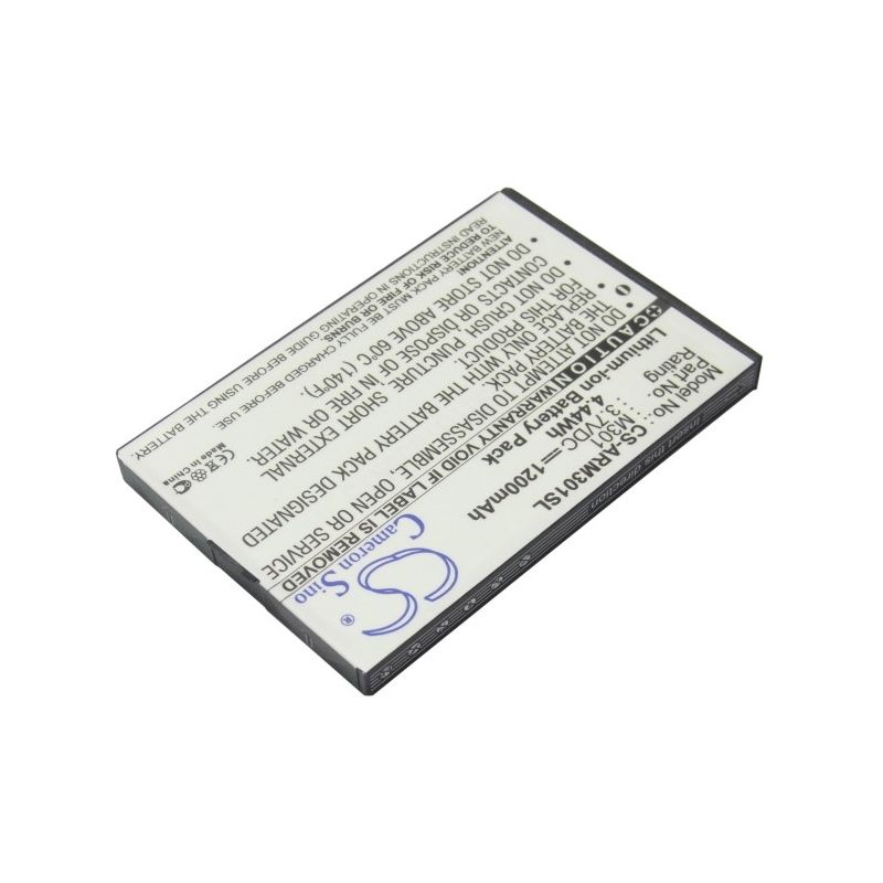 Li-ion Battery fits Auro, m301 3.7V, 1200mAh Mobile & SmartPhone Cameron Sino Technology Limited