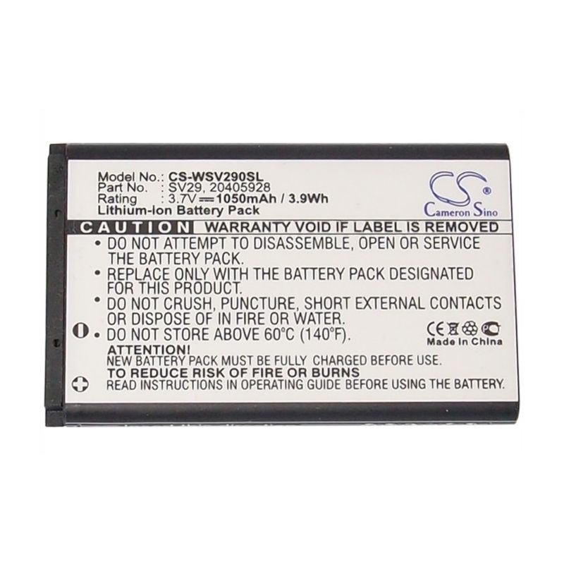 Li-ion Battery fits Auro, utano v2, maas, cp-228-eu 3.7V, 1050mAh Mobile & SmartPhone Cameron Sino Technology Limited