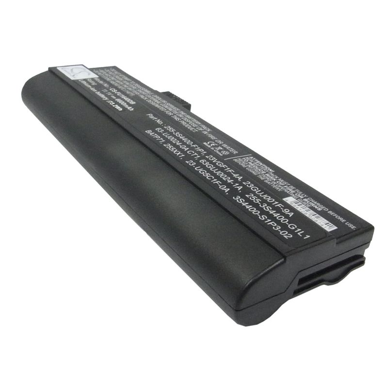 Li-ion Battery fits Averatec, 5500, 6100a, 6110 11.1V, 6600mAh Notebook & Laptop Cameron Sino Technology Limited