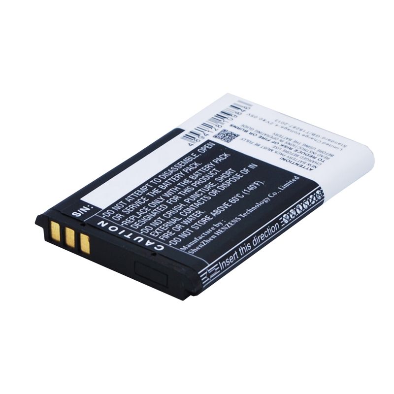 Li-ion Battery fits Avus, c12, c22, piano 3.7V, 1200mAh Mobile & SmartPhone Cameron Sino Technology Limited