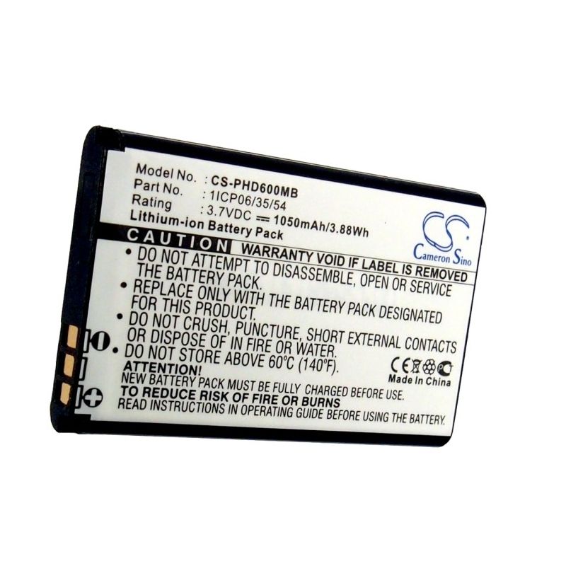 Li-ion Battery Fits Babymoov, Touch Screen Baby Monitor, Detewe, Vision 4000 3.7v, 1050mah BabyPhone Cameron Sino Technology Limited