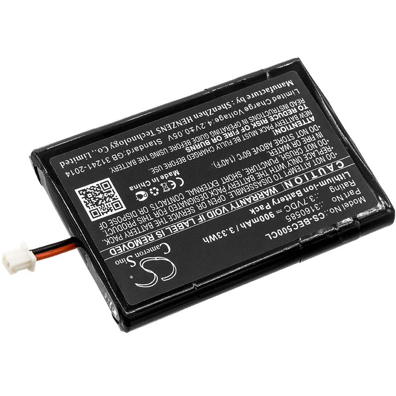 Li-ion Battery fits Bang & Olufsen, Beocom 5 3.7V, 900mAh Cordless Phone Cameron Sino Technology Limited