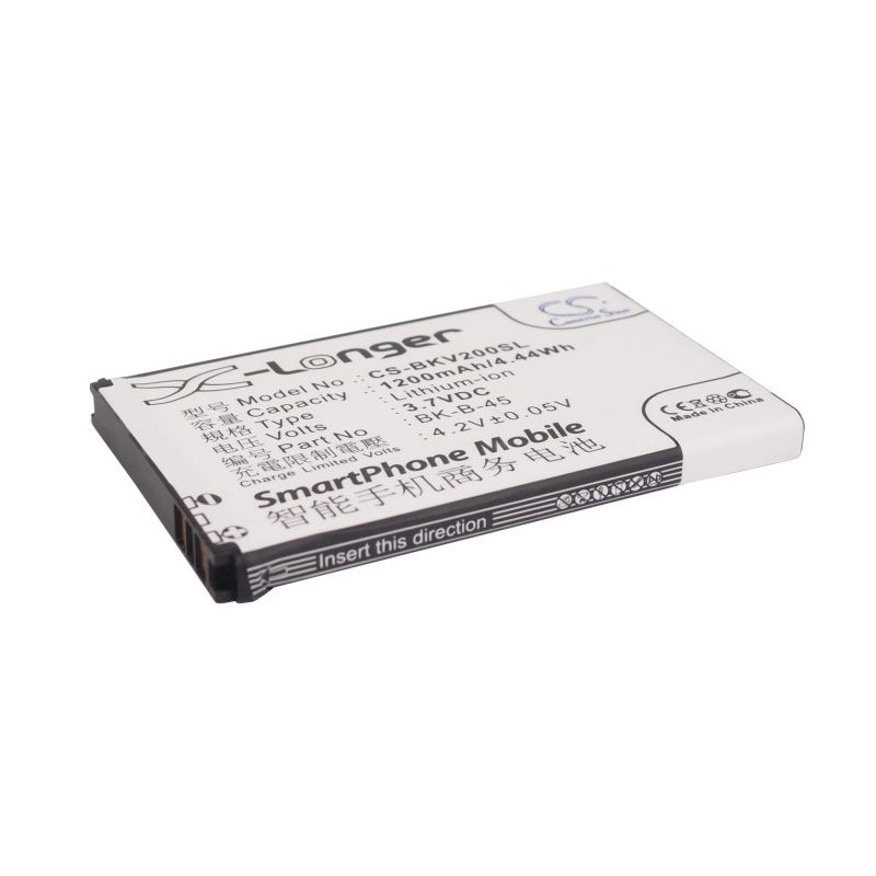 Li-ion Battery fits Bbk, vivo s1, vivo s6, vivo v2 3.7V, 1200mAh Mobile & SmartPhone Cameron Sino Technology Limited
