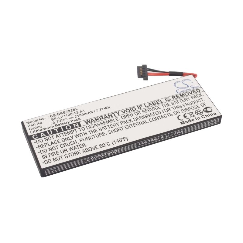 Li-ion Battery fits Becker, Be7928, Traffic Assist 7928 3.7V, 2100mAh GPS & Navigator Cameron Sino Technology Limited
