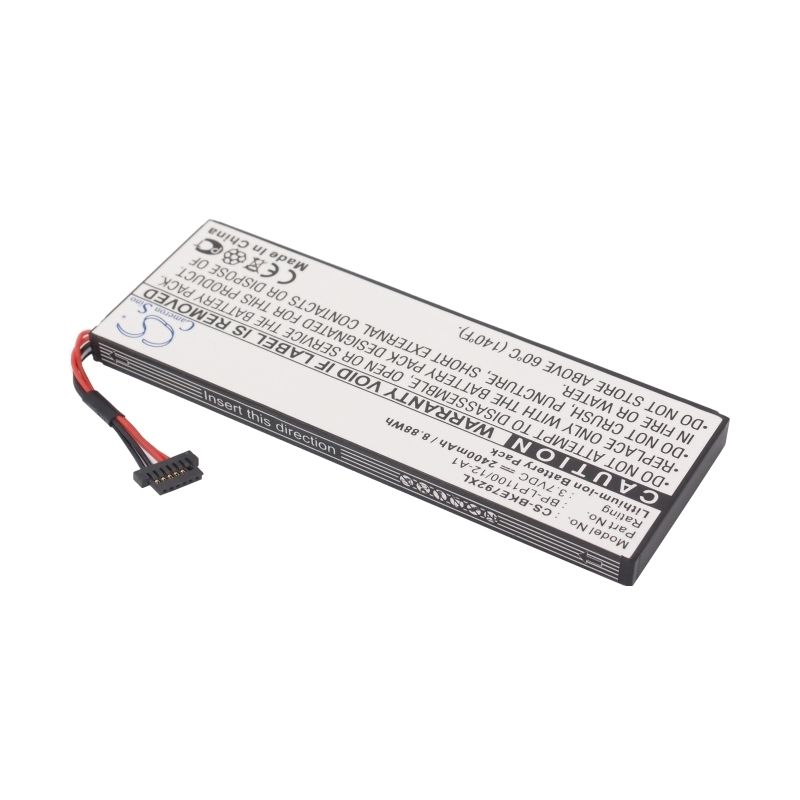 Li-ion Battery fits Becker, Be7928, Traffic Assist 7928 3.7V, 2400mAh GPS & Navigator Cameron Sino Technology Limited