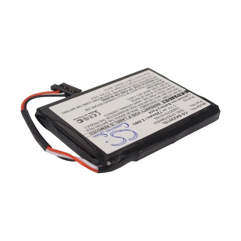 Li-ion Battery fits Becker, Ready 50, Traffic Assist Pro Z250 Ferrari Edition 3.7V, 720mAh GPS & Navigator Cameron Sino Technology Limited