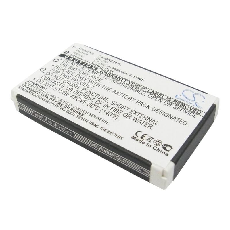 Li-ion Battery fits Belkin, Bluetooth Gps Receiver, Holux, Gr-230 Gps Receiver 3.7V, 900mAh GPS & Navigator Cameron Sino Technology Limited
