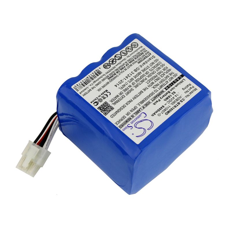 Li-ion Battery fits Bellavista, 1000, Respirator, 14.4V, 6400mAh Medical Cameron Sino Technology Limited