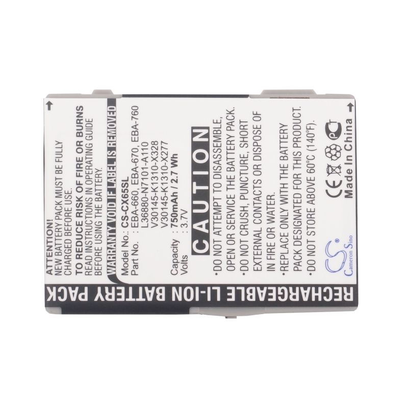 Li-ion Battery Fits Benq-siemens, M81, Siemens, A31 3.7v, 750mah Mobile & SmartPhone Cameron Sino Technology Limited