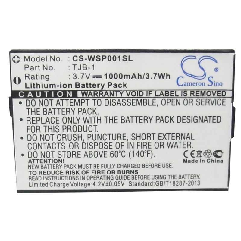 Li-ion Battery fits Binatone, b200, bb200, big button 100 3.7V, 1000mAh Mobile & SmartPhone Cameron Sino Technology Limited