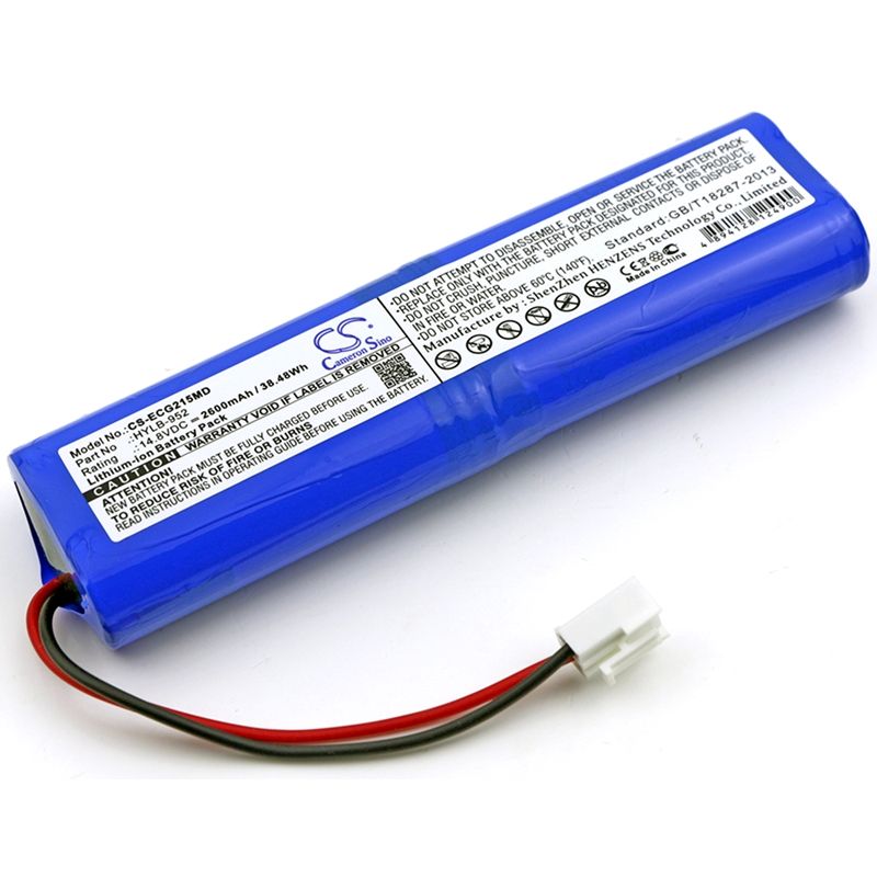 Li-ion Battery Fits Biocare, Ecg-1215, Biocare 14.8v, 2600mah Medical Cameron Sino Technology Limited