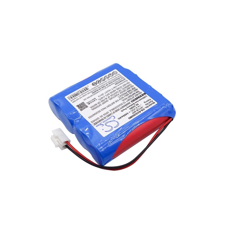 Li-ion Battery fits Biocare, Ecg-3010, Ecg-3010 Digital 3-channel Ecg, 14.8V, 3400mAh Medical Cameron Sino Technology Limited