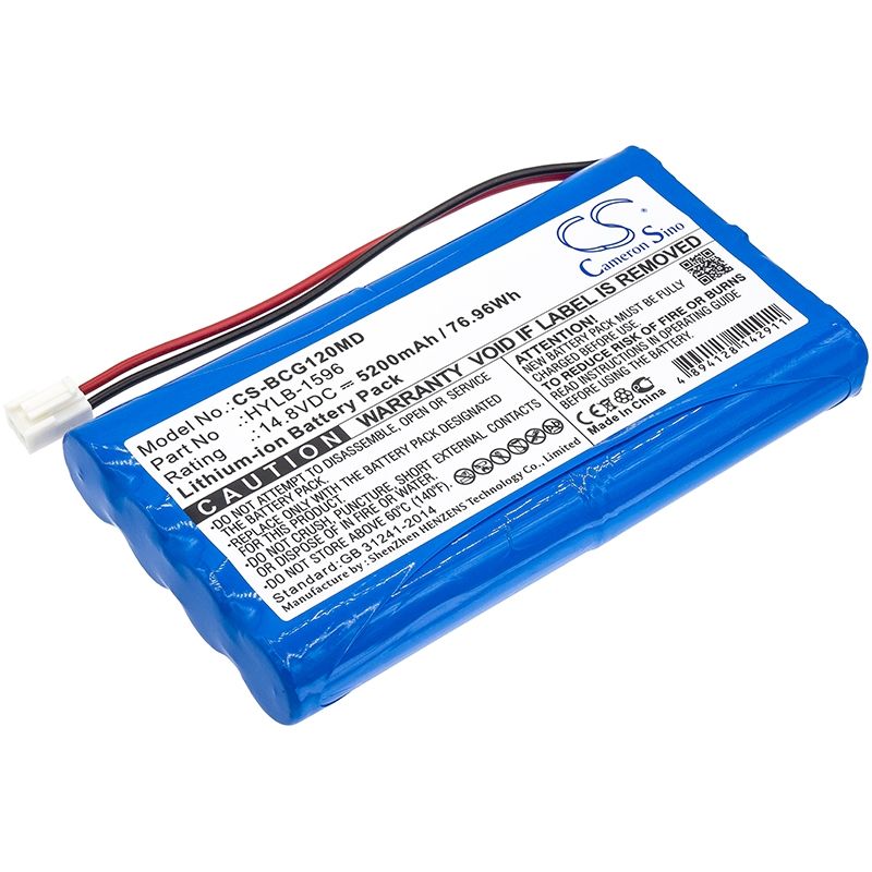 Li-ion Battery fits Biocare, Ie12, Ie12a, 14.8V, 5200mAh Medical Cameron Sino Technology Limited