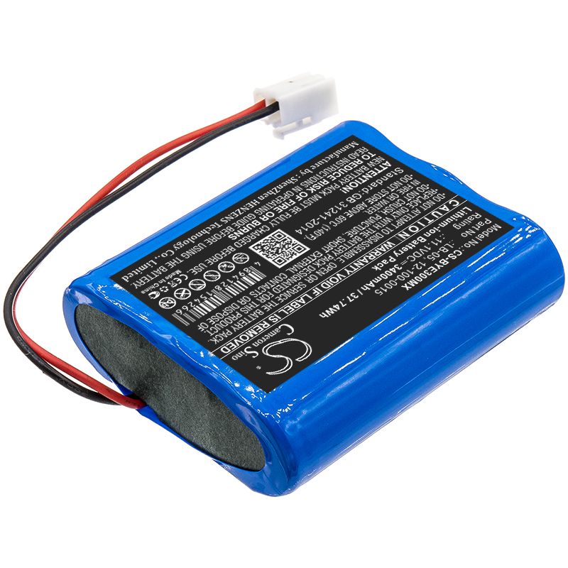 Li-ion Battery fits Biolight, Blt-e30, Bollywood 11.1V, 3400mAh Medical Cameron Sino Technology Limited