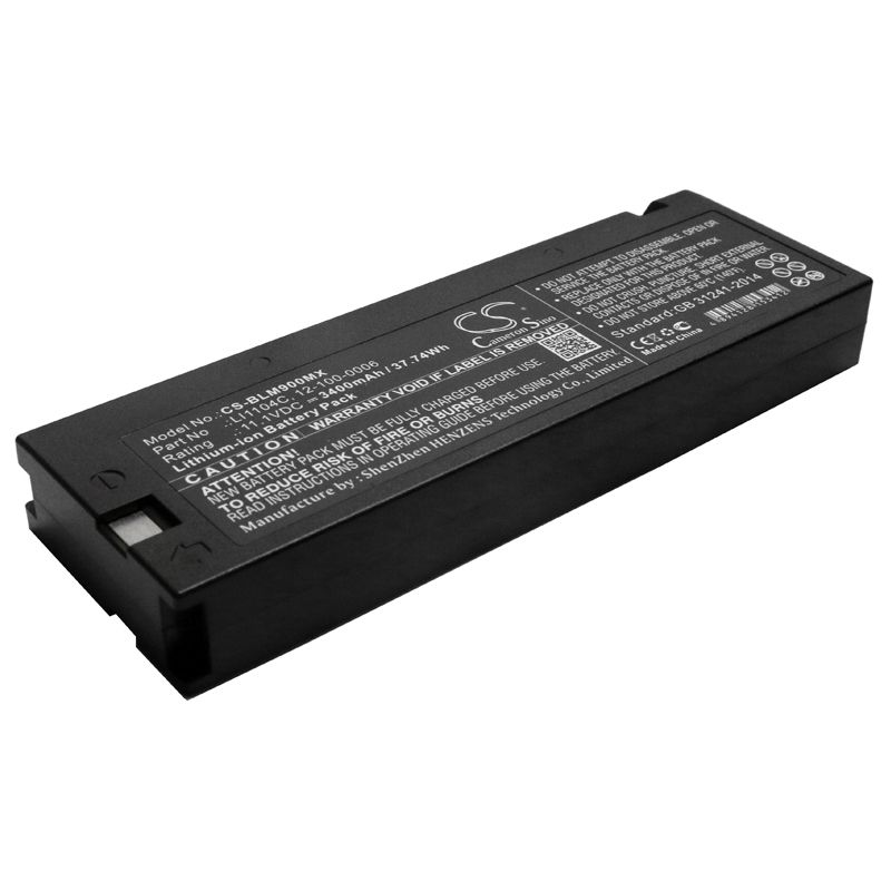 Li-ion Battery fits Biolight, M66, M8000 11.1V, 3400mAh Medical Cameron Sino Technology Limited