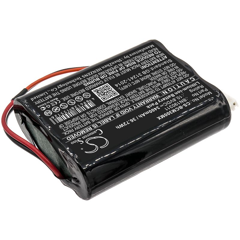 Li-ion Battery fits Bionet, Bm3, Bm3vet 10.8V, 3400mAh Medical Cameron Sino Technology Limited