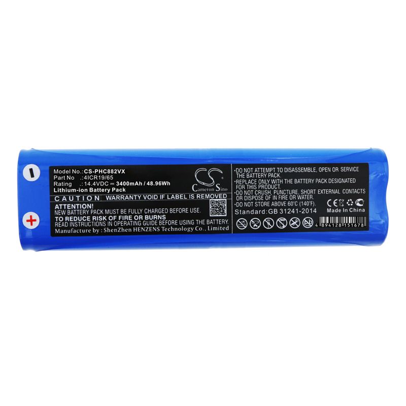 Li-ion Battery fits Bissell, 1605, 16052 14.4V, 3400mAh Vacuum Cameron Sino Technology Limited