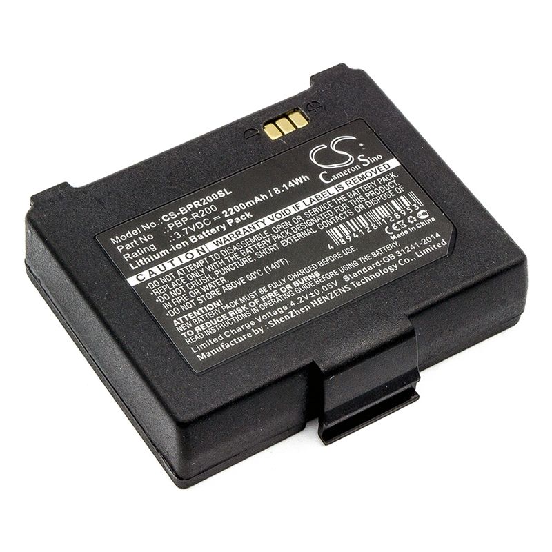 Li-ion Battery Fits Bixolon, Spp-r200/ii, Spp-r300, Spp-r400 3.7v, 2200mah Portable Printer Cameron Sino Technology Limited