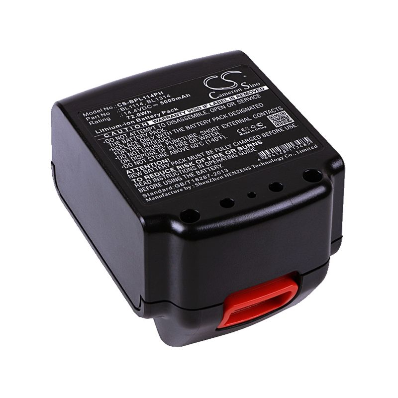 Li-ion Battery fits Black & Decker, Asl146bt12a, Asl146k, Asl146kb 14.4V, 5000mAh Power Tools Cameron Sino Technology Limited