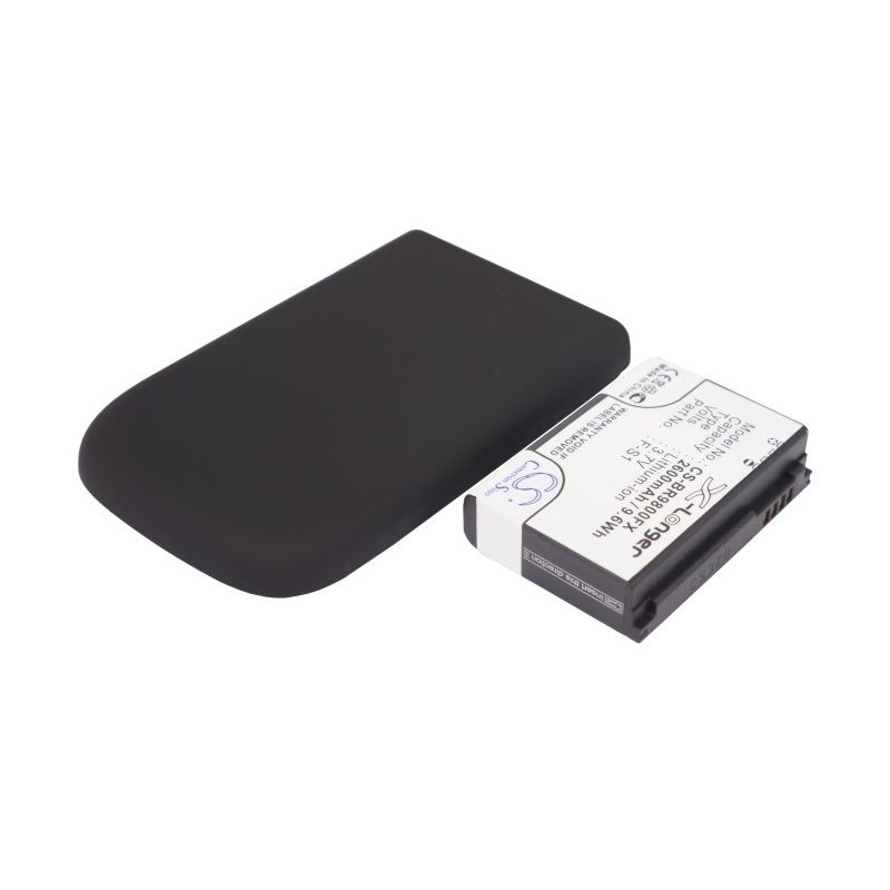Li-ion Battery Fits Blackberry, Blackberry Torch, Torch 9800 3.7v, 2600mah Communications Cameron Sino Technology Limited (Suspended)