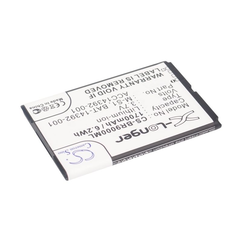 Li-ion Battery Fits Blackberry, Bold 9000, Bold 9030, Bold 9220 3.7v, 1700mah Communications Cameron Sino Technology Limited (Suspended)