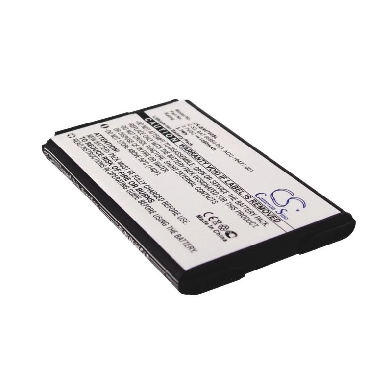 Li-ion Battery fits Blackberry,8700, 8700c, 8700f 3.7V, 1000mAh Communications Cameron Sino Technology Limited