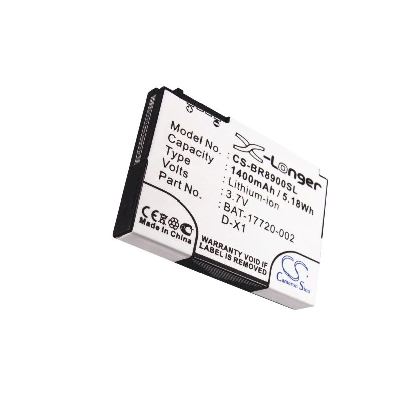 Li-ion Battery Fits Blackberry,8900, 8900 Curve, 9500 Storm 3.7v, 1400mah Mobile & SmartPhone Cameron Sino Technology Limited