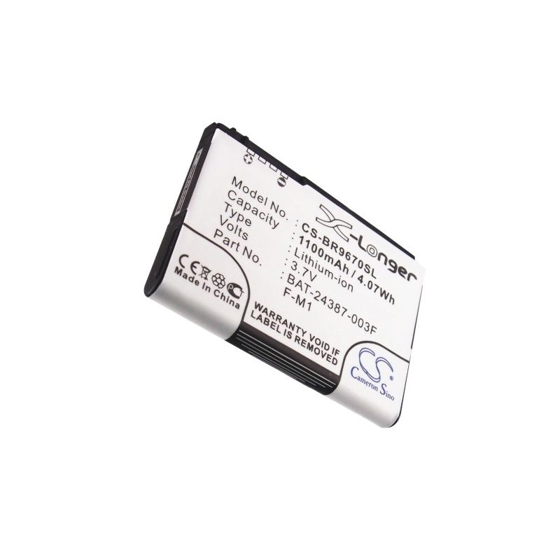 Li-ion Battery fits Blackberry,9670, oxford, pearl 2 3.7V, 1100mAh Mobile & SmartPhone Cameron Sino Technology Limited