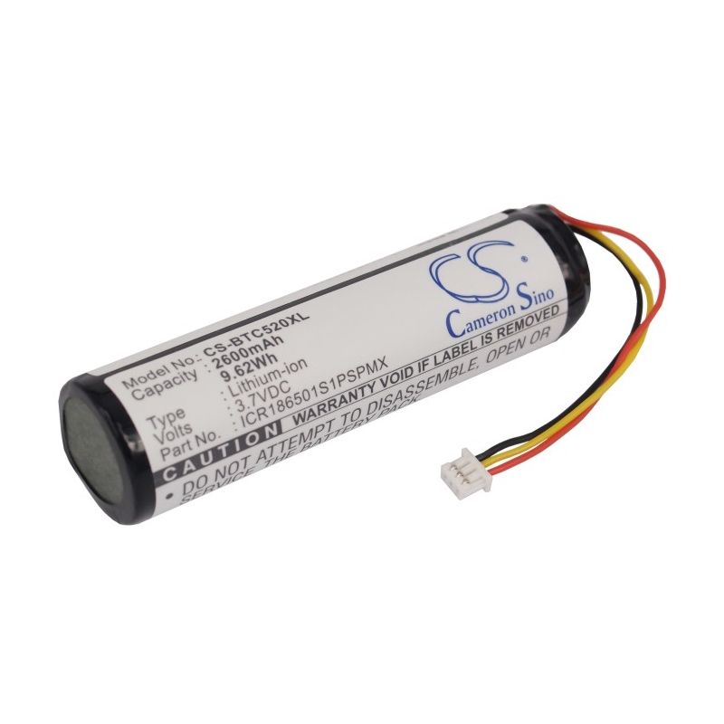 Li-ion Battery fits Blaupunkt, Lucca 5.2, Travelpilot Lucca 3.7V, 2600mAh GPS & Navigator Cameron Sino Technology Limited