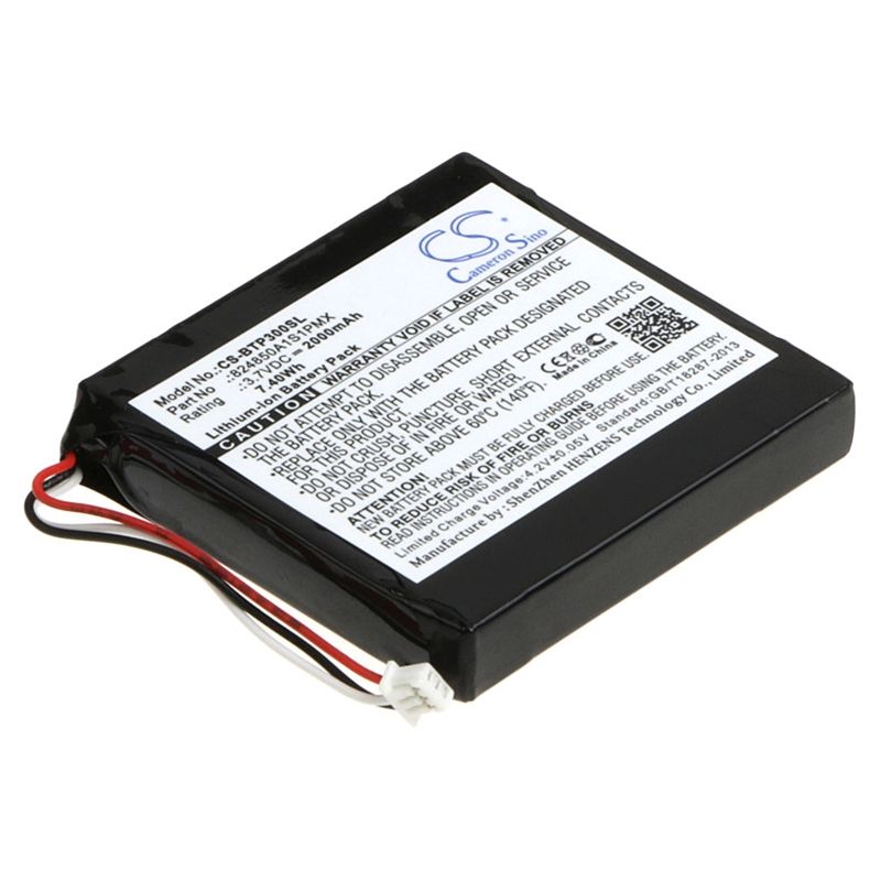 Li-ion Battery fits Blaupunkt, Travelpilot Tp300 3.7V, 2000mAh GPS & Navigator Cameron Sino Technology Limited